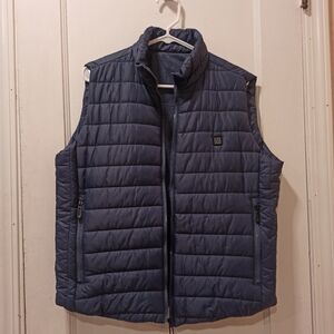 puffs Men’s lightweight heated vest with battery pack medium